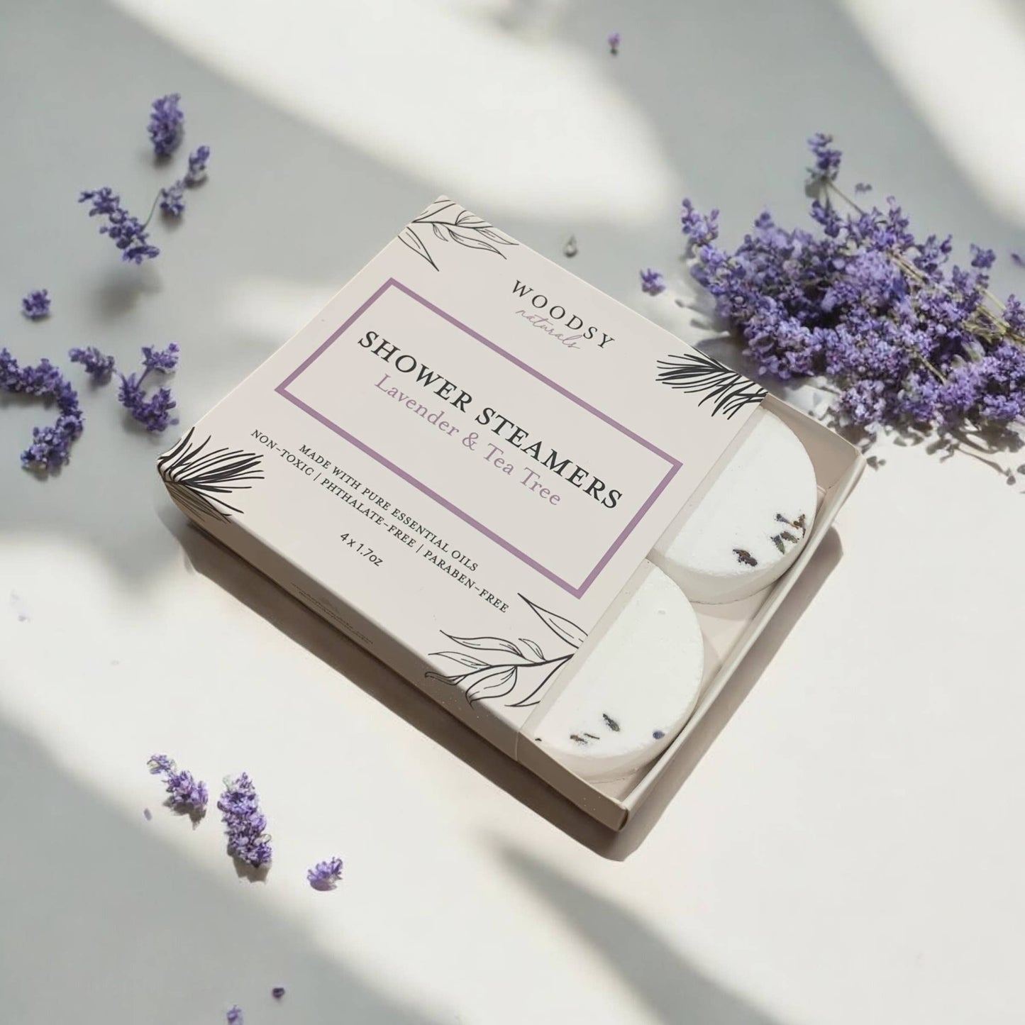Lavender & Tea Tree l Shower Steamer Gift Set