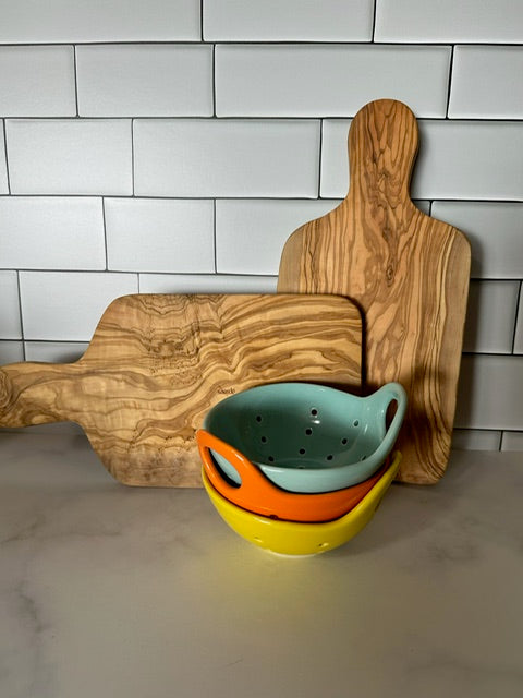 Stoneware Berry Bowls