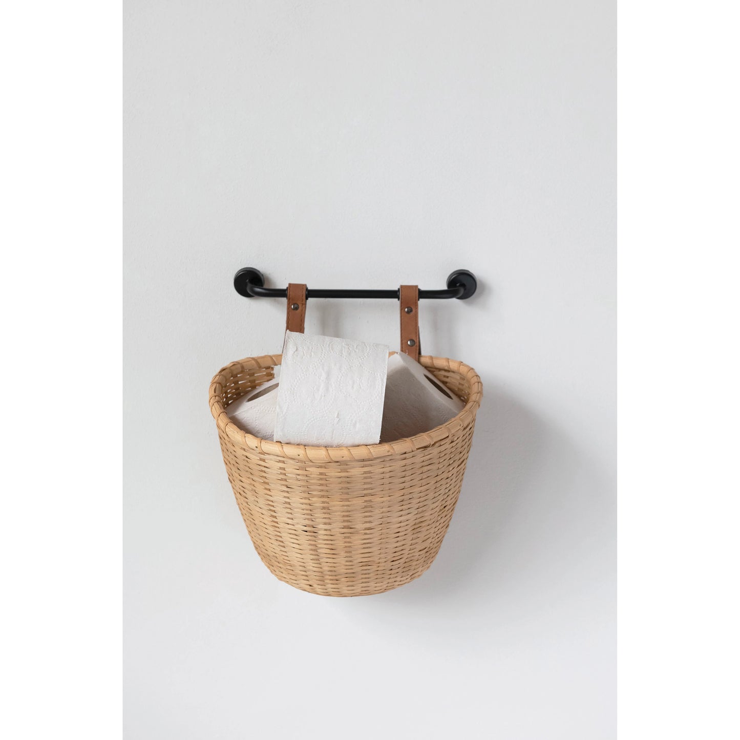 Hand-woven Bamboo Wall Basket