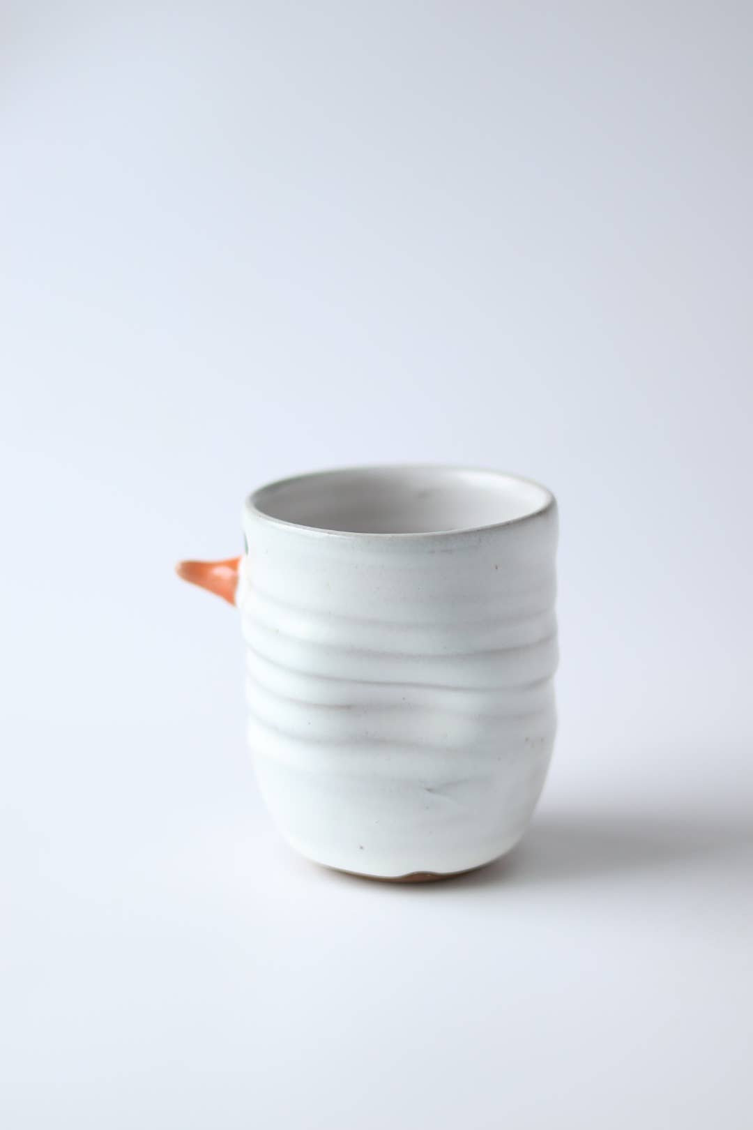 Reclamation Snowman Handmade Ceramic Wine/Coffee Cup