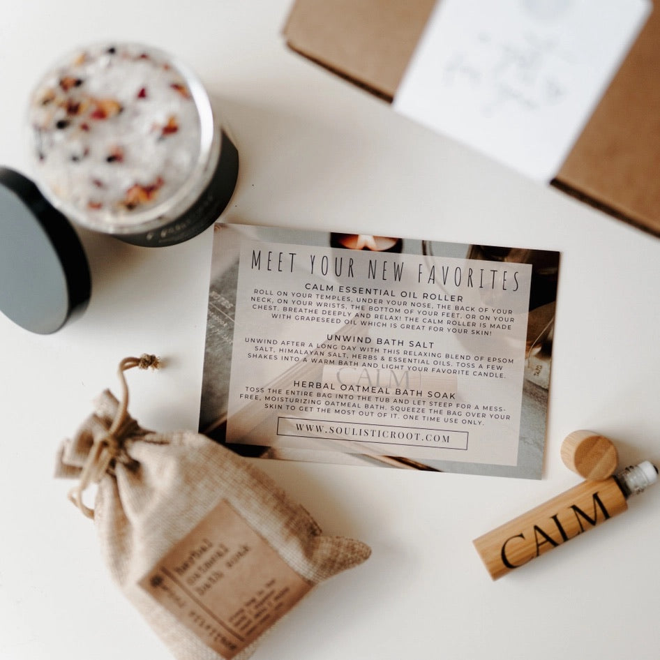 Relaxing Bath Gift Set