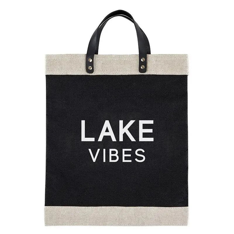 Lake Vibes Black Market Tote