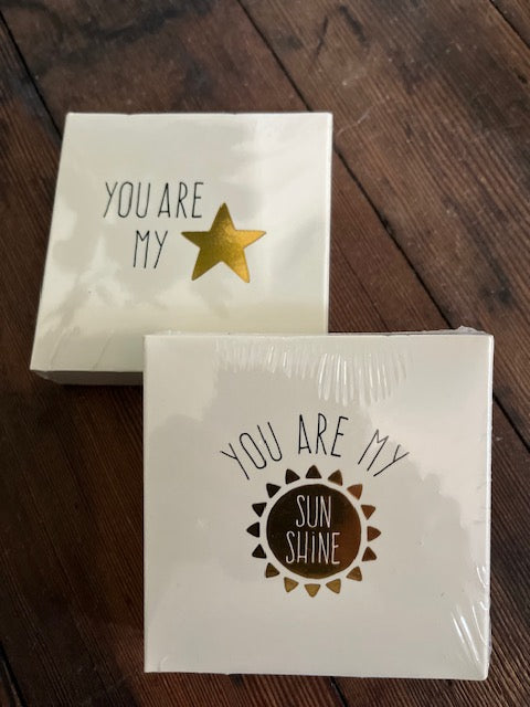 Matchbox with sayings