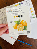 Lemons Watercolor Kit