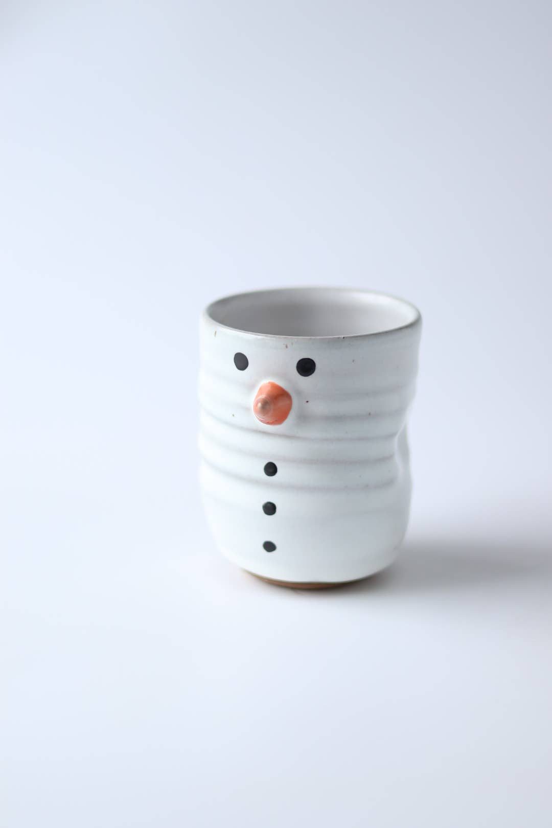 Reclamation Snowman Handmade Ceramic Wine/Coffee Cup