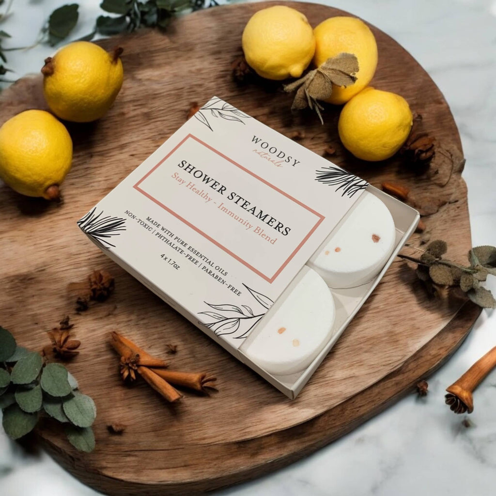 Stay Healthy- Immunity Blend l Shower Steamer Gift Set   