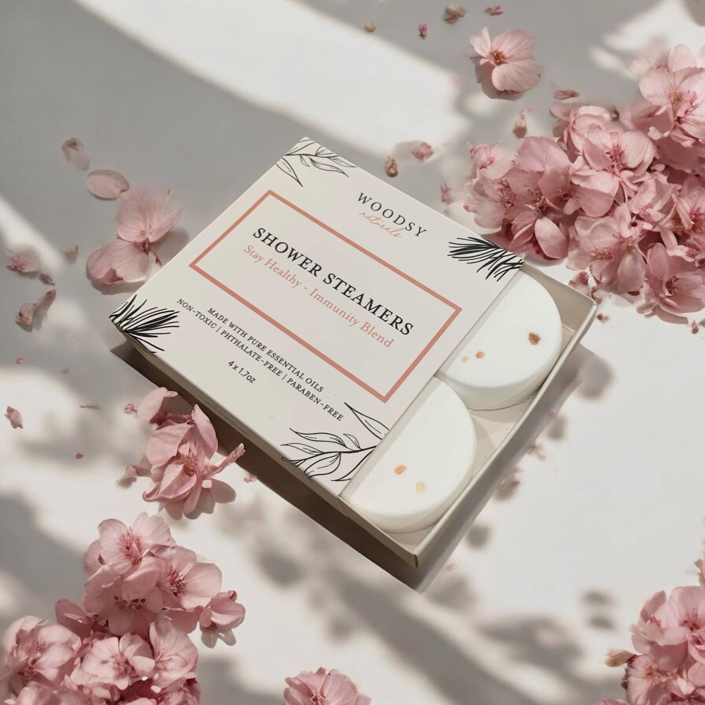 Stay Healthy- Immunity Blend l Shower Steamer Gift Set   