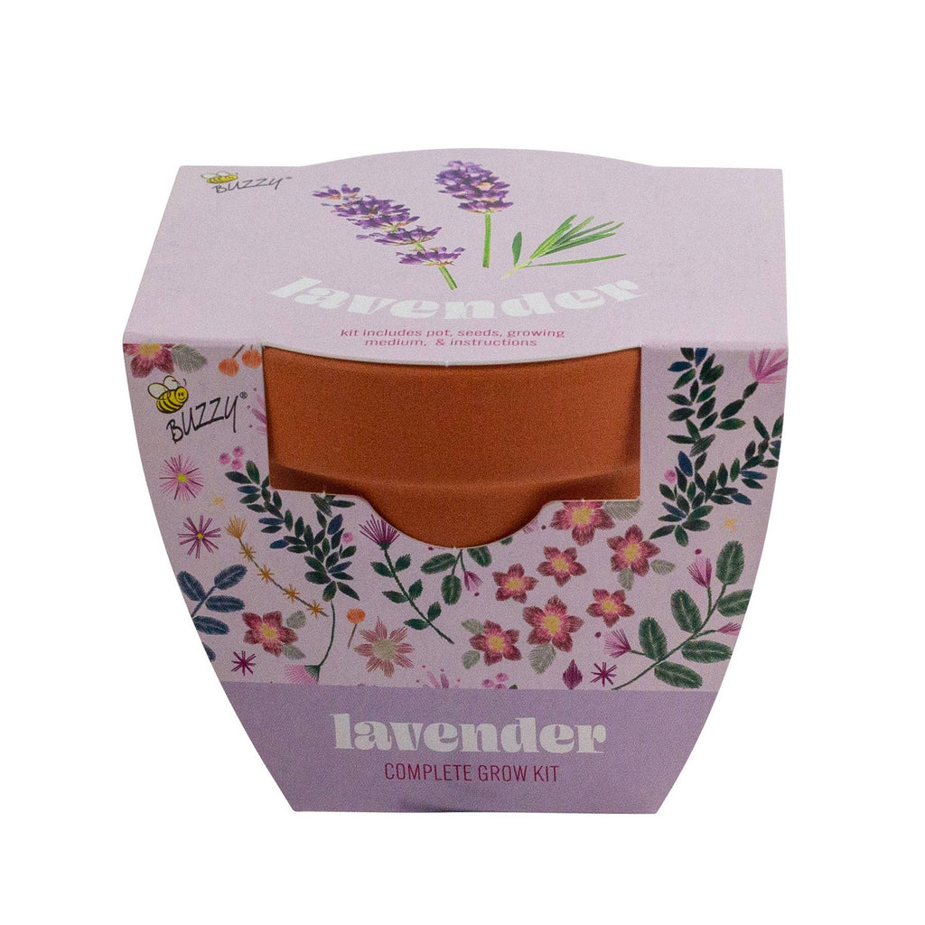 Classic 3.3 in Terracotta Lavender Grow Kit | Indoor | Gift