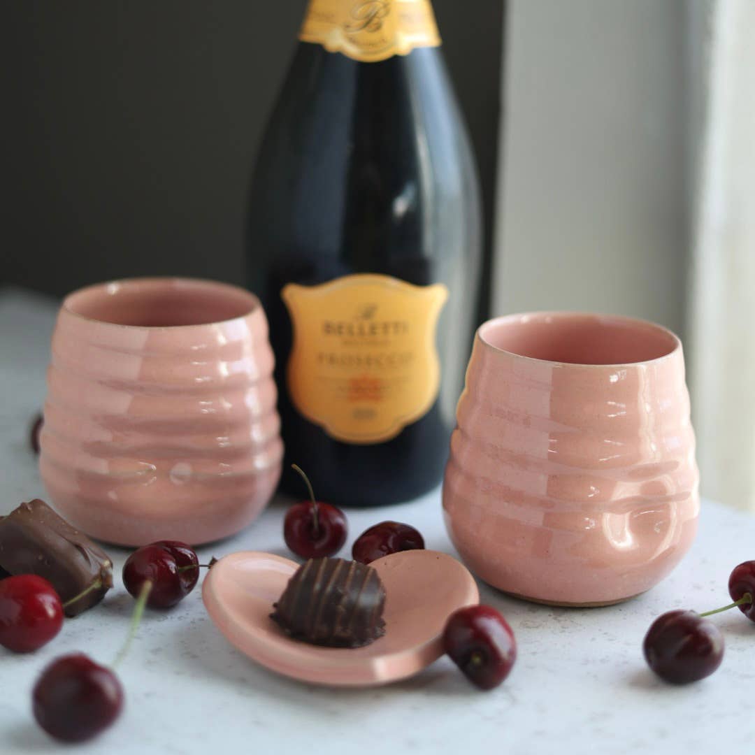 Handmade Pottery Anytime Cup | Pink Limited Edition 