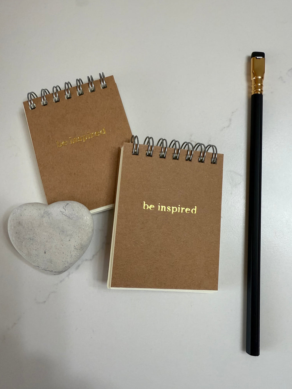 Be Inspired Foil Embossed Pocket Notebook