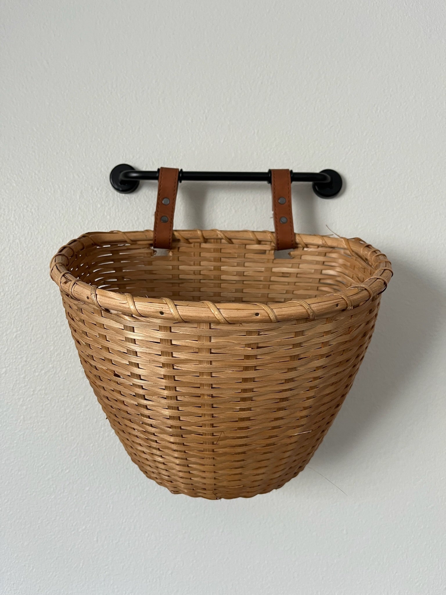 Hand-woven Bamboo Wall Basket