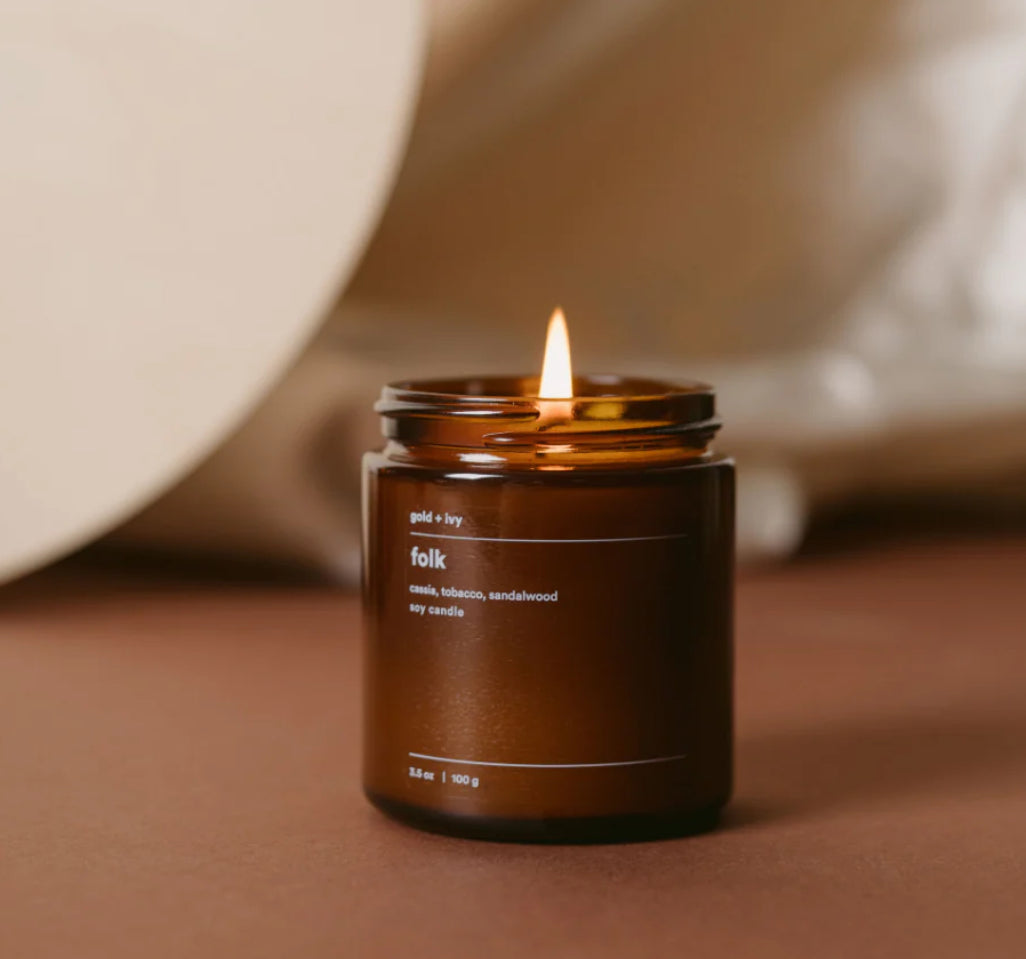 Gold & Ivy Soy Candles
