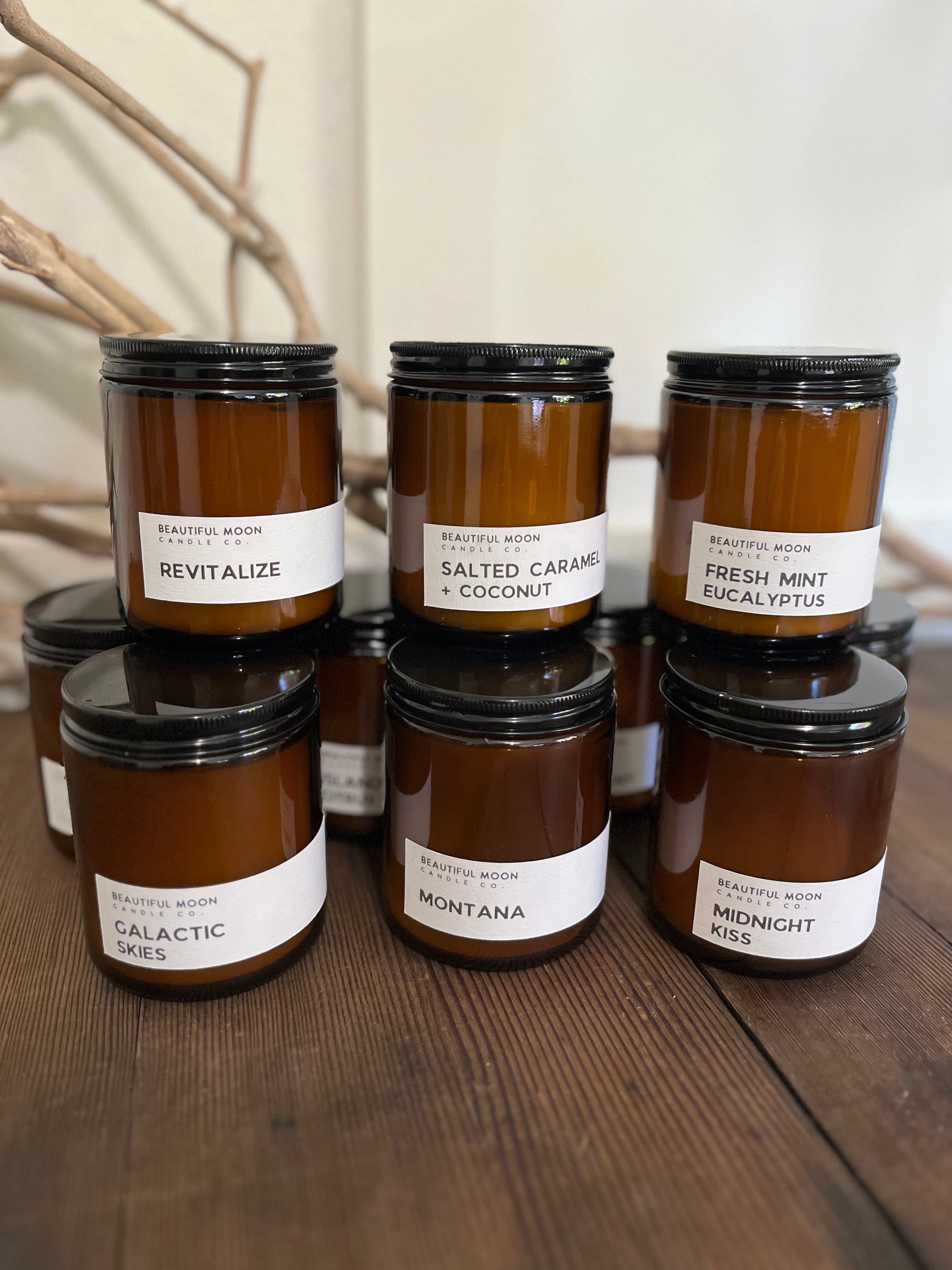 Beautiful Moon Candle Co. Coconut Soy Candles