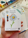 Daisy Watercolor Kit | April Birth Month Flower