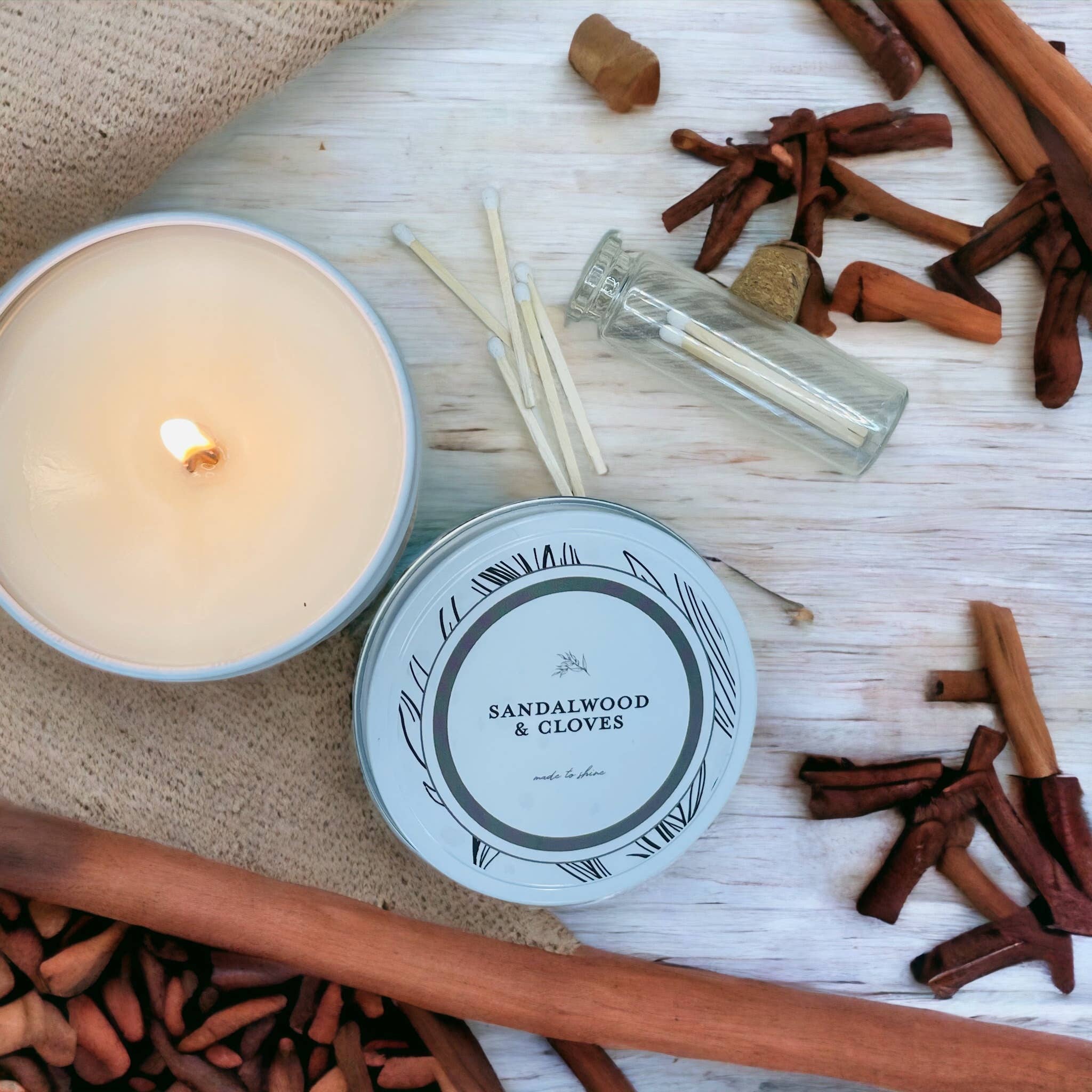 Crisp & Cozy /3 x 6oz Candle Gift Set