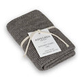 Kitchen Towel - 100% Orgainc Cotton - Knitted - Blend - Gray Dark