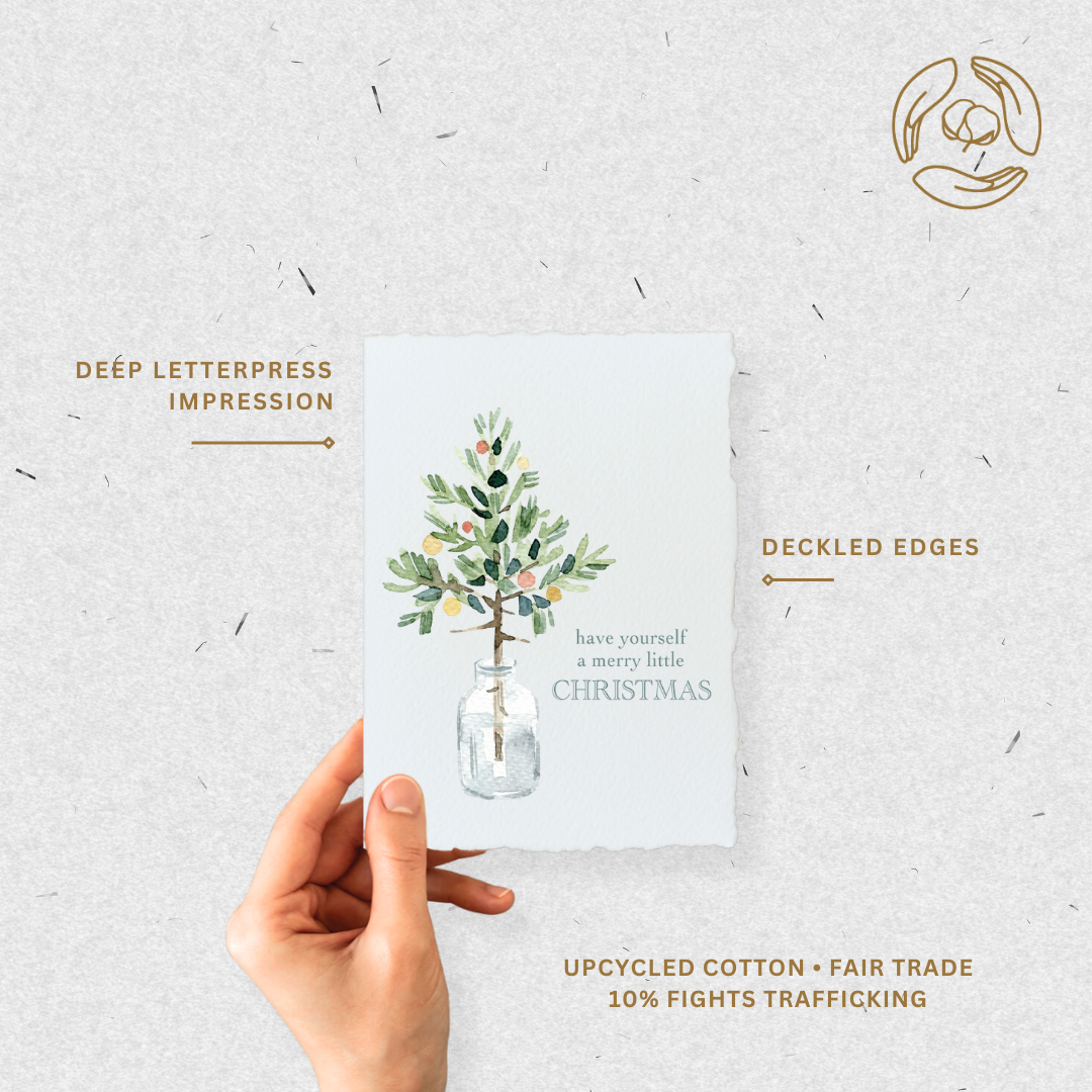 Christmas Greeting Card Box Set| Merry Little Christmas Card