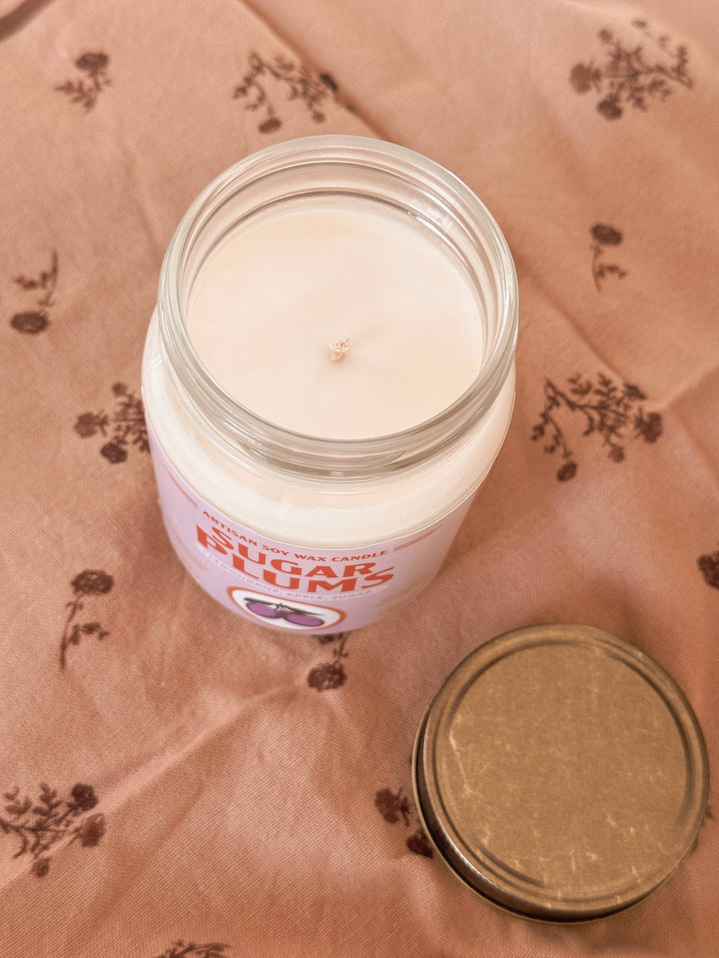 Sugar Plums Large Candle