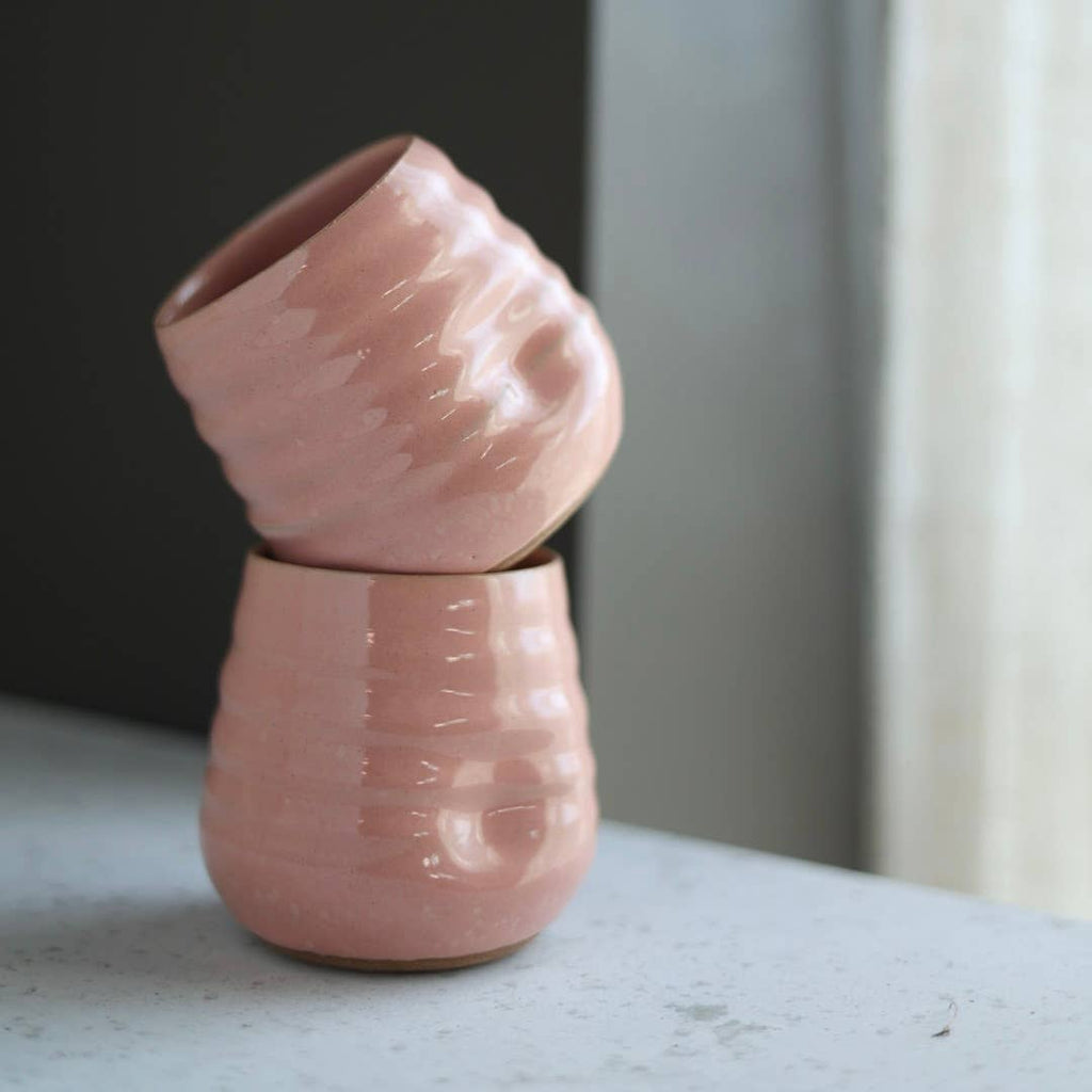 Handmade Pottery Anytime Cup | Pink Limited Edition 