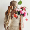 French Market Woven Backpack