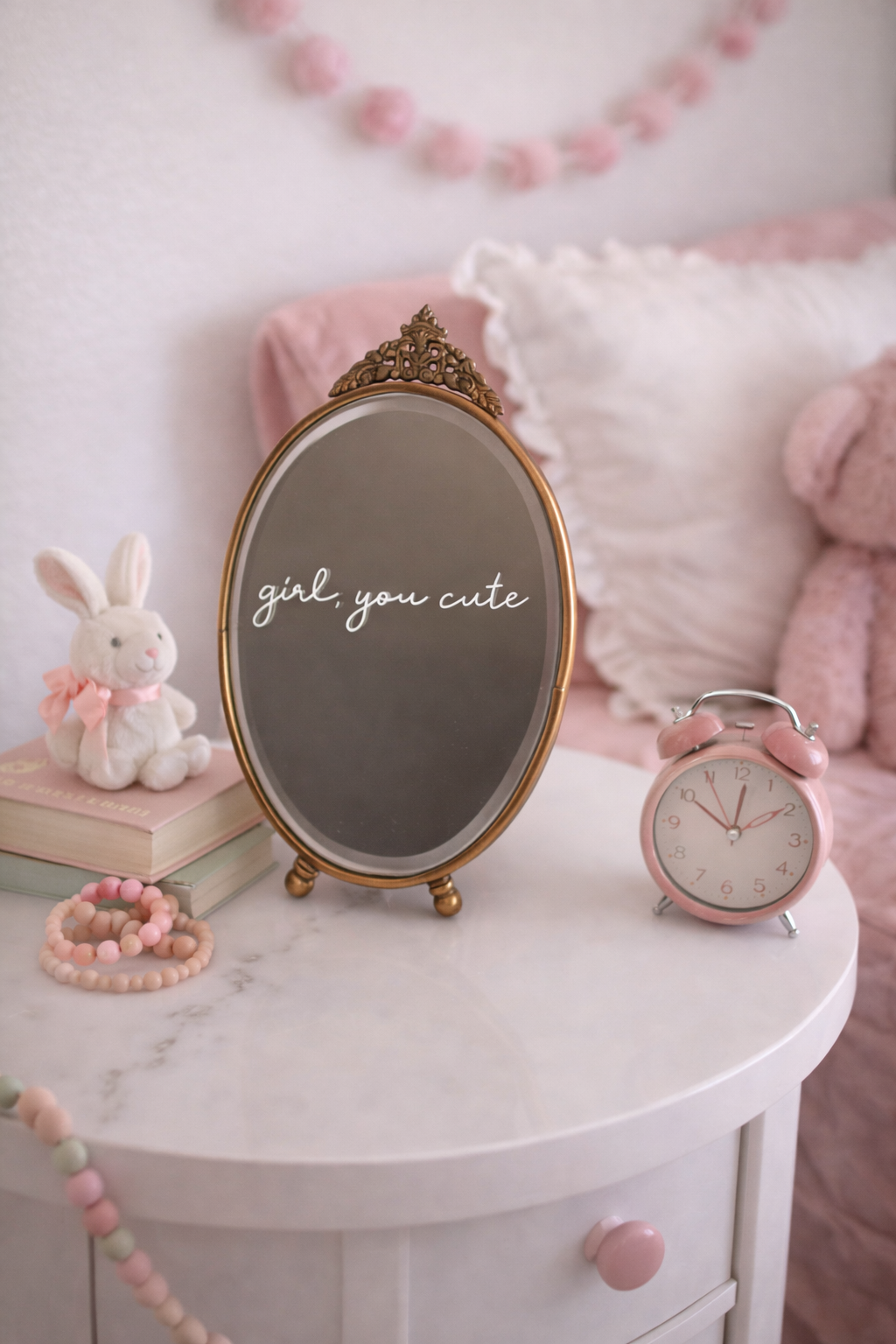 Antique Brass Inspirational Mirrors