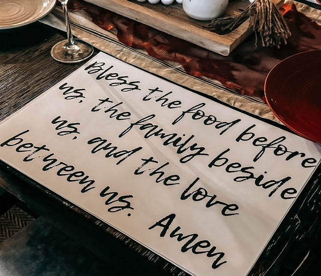Holiday placemats