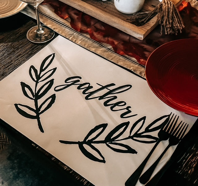 Holiday placemats