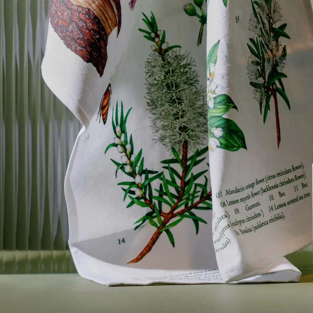 Tea Towel Botanical Print